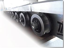 Torwegge - Rollende Kette mit Profillaufrolle